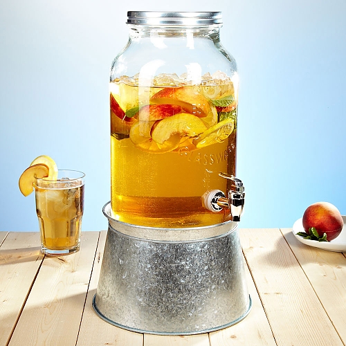 Mason Jar Beverage Dispenser - 2 Gallon - A1 Party Rental