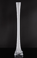 Eiffel Tower Frosted Vase 